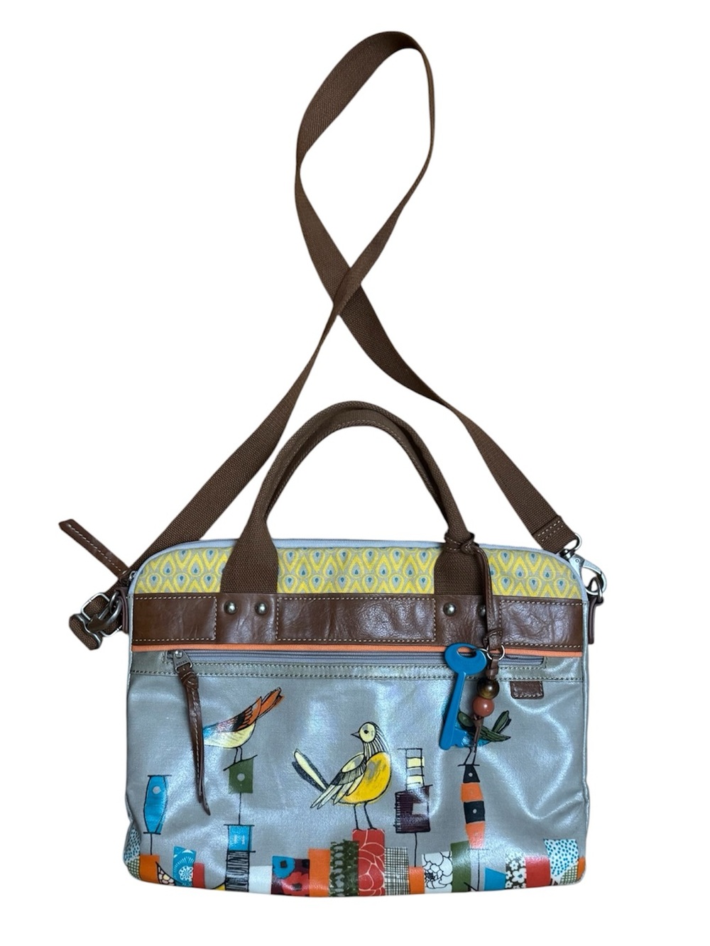 Fossil Key-Per City Birds Messenger/Laptop Bag